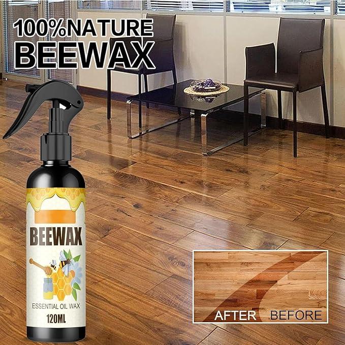 Natural Beeswax Wood Polish Spray (Pack of 2)